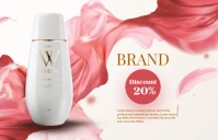Cosmetic Cream Mockups Tablóide template
