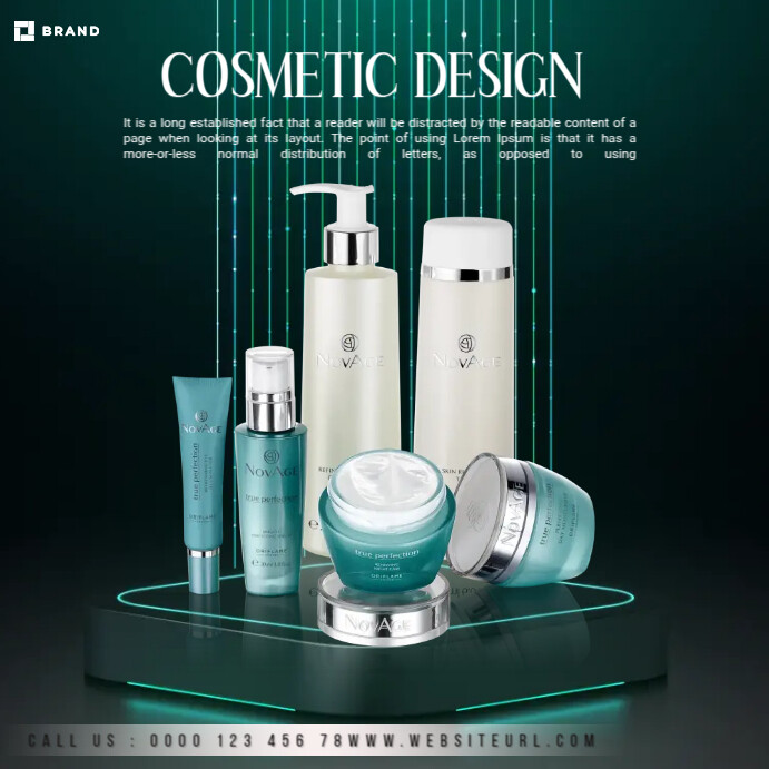 Cosmectic Design Cosmetic Design Template | PosterMyWall