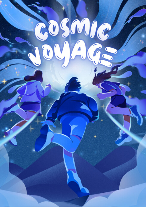 Cosmic voyage Template | PosterMyWall