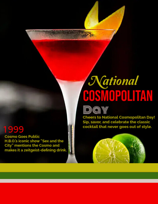 Cosmopolitan Day Template | PosterMyWall