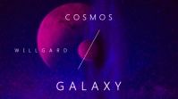 Cosmos Galaxy Youtube Thumbnail template