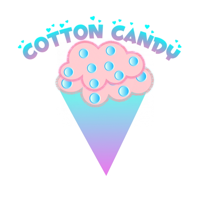 Cotton Candy Art Design Template PosterMyWall