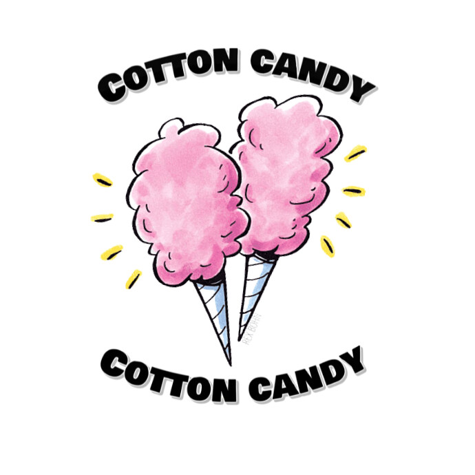 Cotton Candy Poster Template PosterMyWall