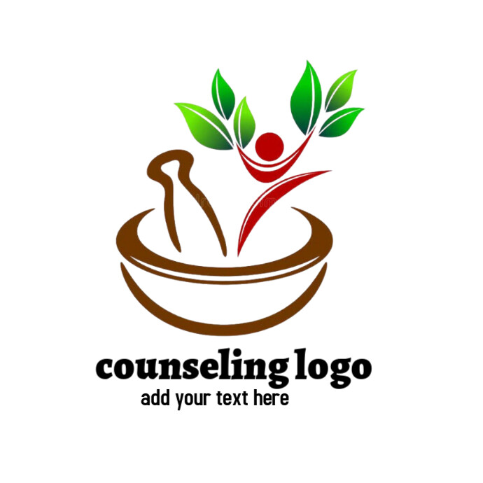 counseling logo Logótipo template
