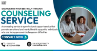 Counseling Service Facebook Shared Image template