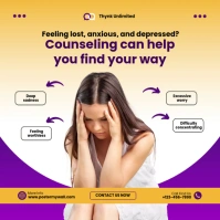 counseling service template Instagram Post