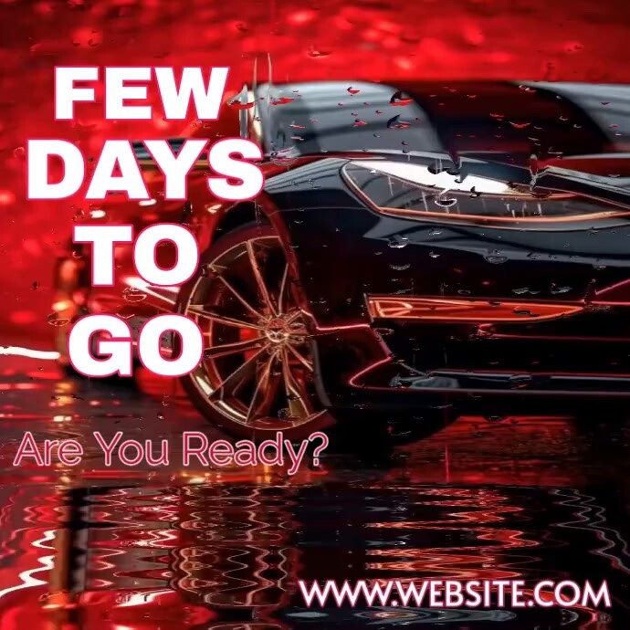 COUNT DOWN Instagram Post template