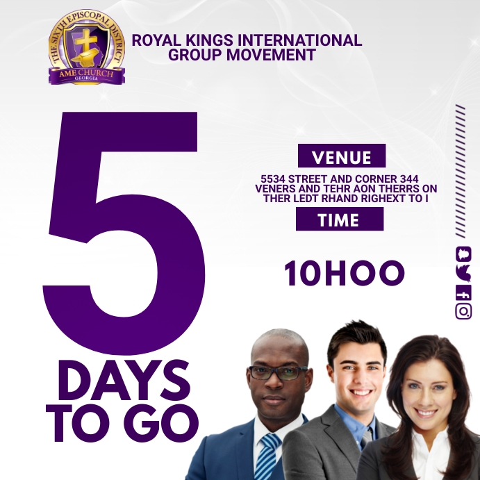 count down Instagram Post template