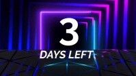 count down Miniature YouTube template
