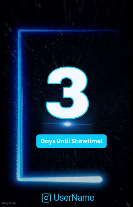 Countdown Pageant Layout count down event template | PosterMyWall