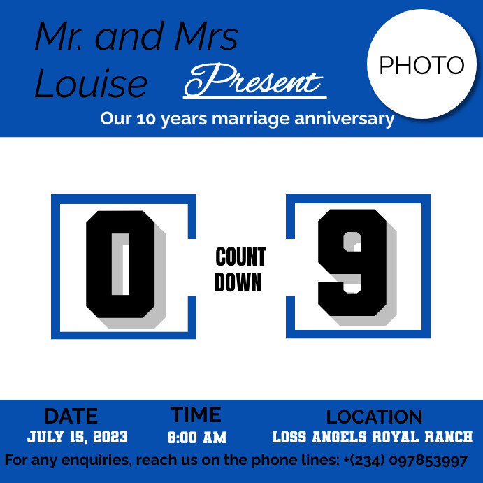 count down flyer template | PosterMyWall