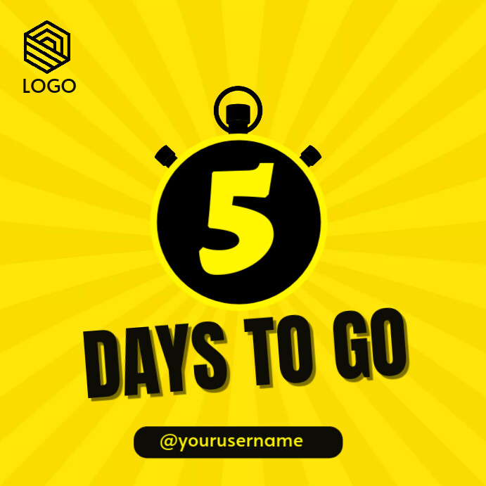 Copy of Countdown Design Instagram Post | PosterMyWall