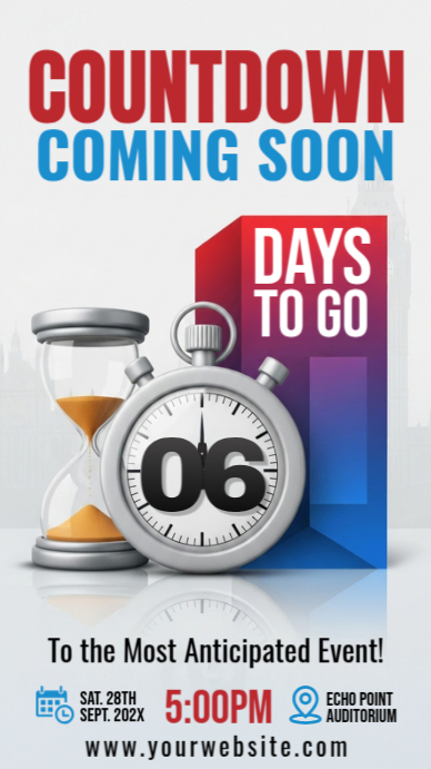 COUNTDOWN Template | PosterMyWall