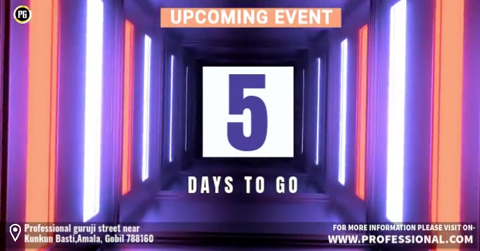 Countdown Pageant Layout Copy of countdown | PosterMyWall