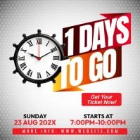 COUNTDOWN Persegi (1:1) template