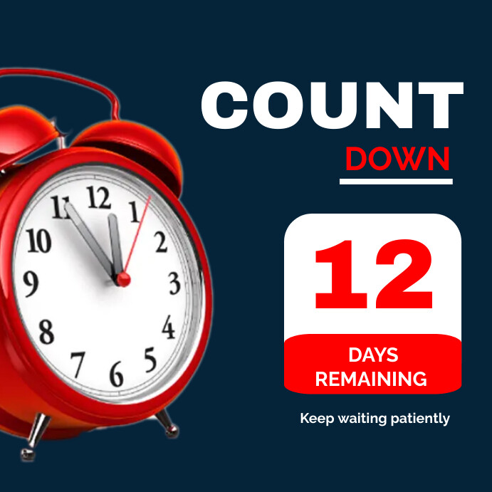Countdown Template | PosterMyWall
