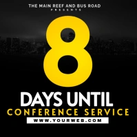 countdown Post Instagram template