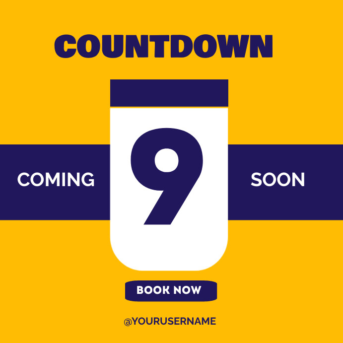 Countdown Template | PosterMyWall