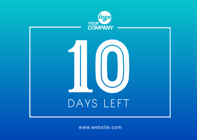 Double Countdown Design Countdown Design Template | PosterMyWall