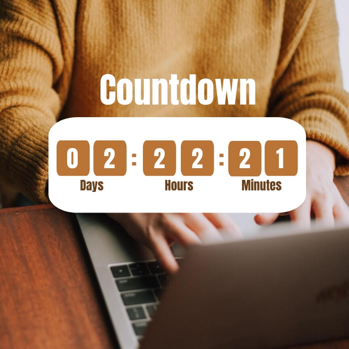 Countdown flyer Template | PosterMyWall