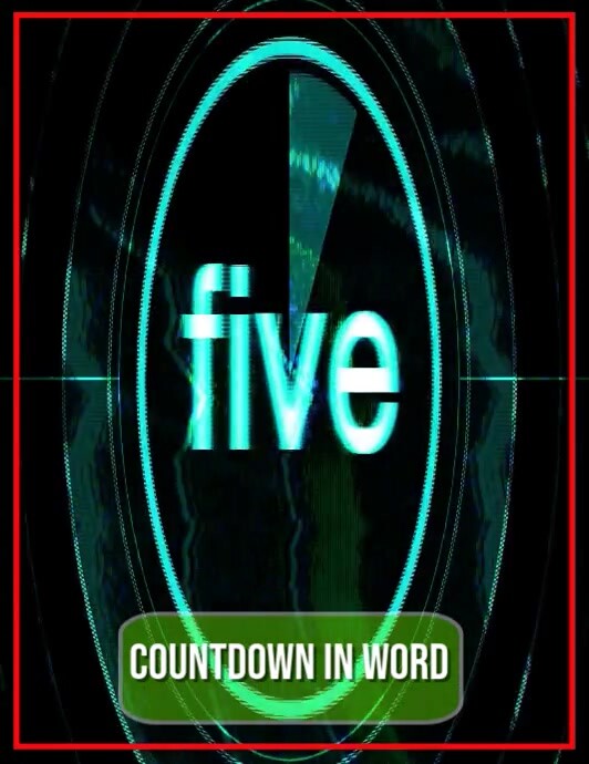Countdown in Word 10 to 0 Template | PosterMyWall