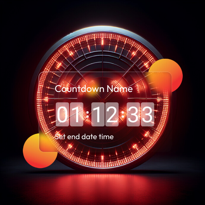 Countdown Week Post Copy of Countdown Instagram Post | PosterMyWall