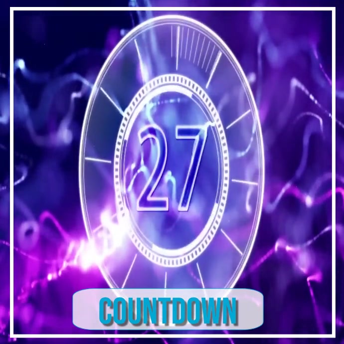 Starting Now Timer Countdown Starting now Template | PosterMyWall