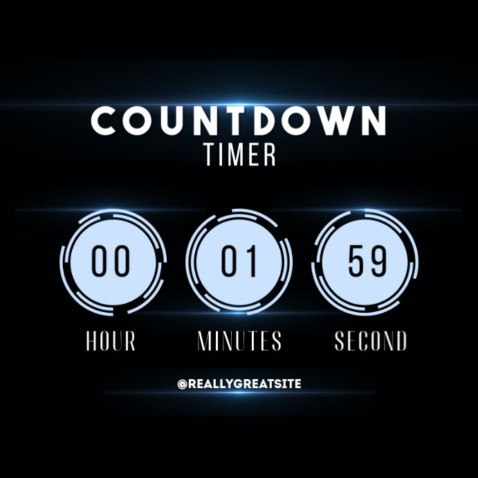 Copy of Countdown Timer | PosterMyWall
