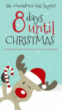 9 460 Christmas Countdown Customizable Design Templates Postermywall Christmas Countdown Video Church 2021