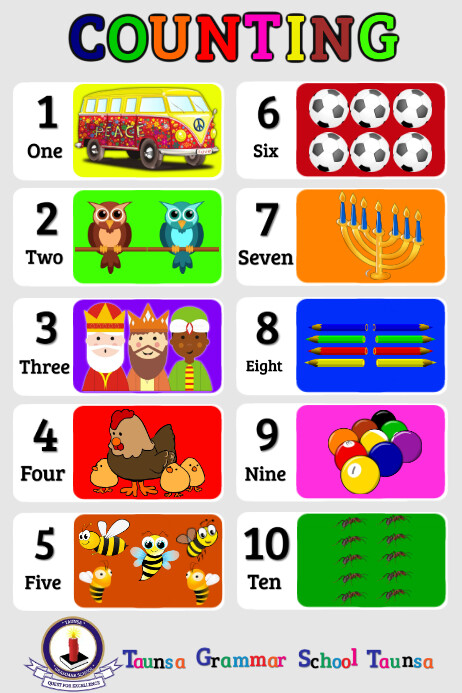 COUNTING Template PosterMyWall