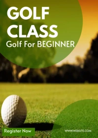 country club A6 template