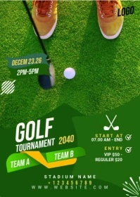 Country Club Template A6