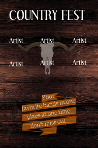 Country Fest Iphosta template
