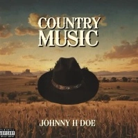 country music Album cover, bluegrass, America template