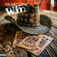 country music Album cover, bluegrass, America template