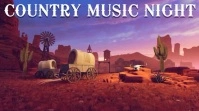 COUNTRY MUSIC Digital Display (16:9) template
