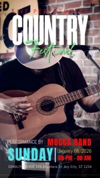 Country Music Instagram-reel template