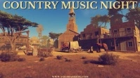 COUNTRY MUSIC Digital Display (16:9) template