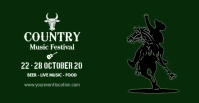 Country Music Festival Western Event Party ad Ikhava Yomcimbi WeFacebook template