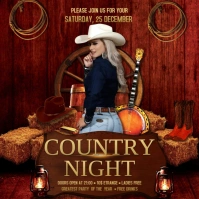 Country Night Iphosti le-Instagram template