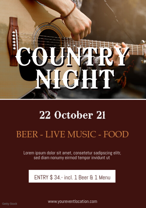 Country Night Music Festival Concert Plays Ad Template Postermywall Whoever like a music concert should see that advertisement. Country Night Music Festival Concert Plays Ad Template Postermywall Seperti contoh advertisement product makanan jasa job vacancy mobil dan lain sebagainya.