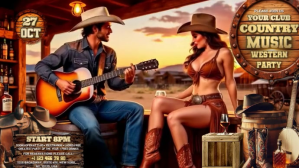 Country Rodeo Umbukiso Wedijithali (16:9) template