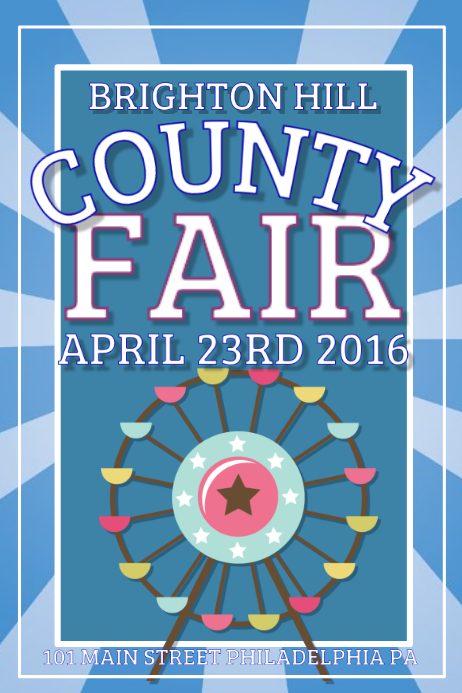 County Fair Paper County Fair Template | PosterMyWall