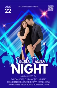 Couple Dance Media Página Ancho template
