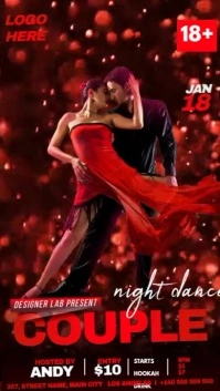 Couple Dance Night Instagram Story template