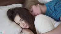 Couple Sleeping On Bedroom YouTube Thumbnail template