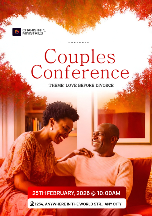 Copy of Couples Conference Flyer | Valentine's Couples Conference ...