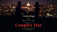 Couples Day Celebration Facebook Cover template