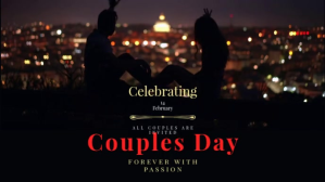 Couples Day Celebration Facebook Cover Facebook-covervideo (16:9) template