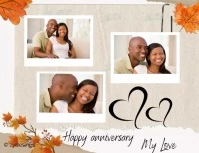 Couples pictures frame Flyer (Letter pang-US) template